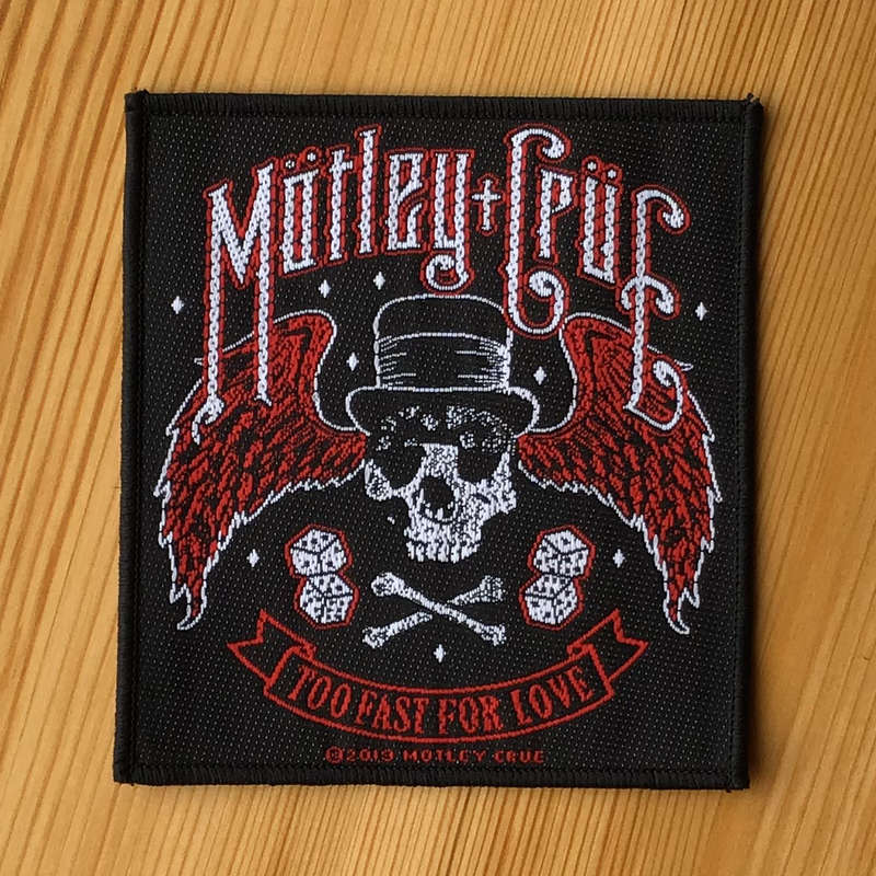 Motley Crue - Too Fast for Love (Woven Patch)