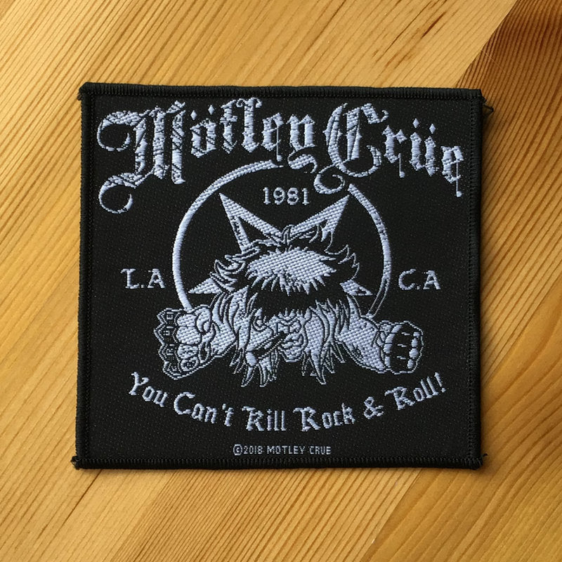 Motley Crue - You Can't Kill Rock & Roll (Woven Patch)