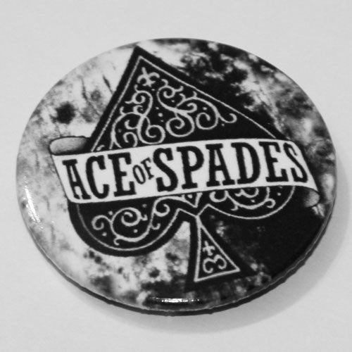 Motorhead - Ace of Spades (Black & White) (Badge)