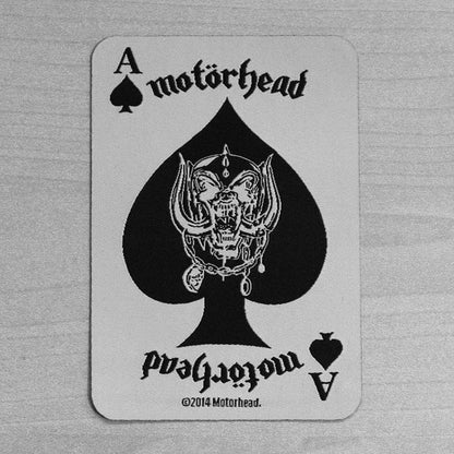 Motorhead - Ace of Spades Playing Card (Woven Patch)