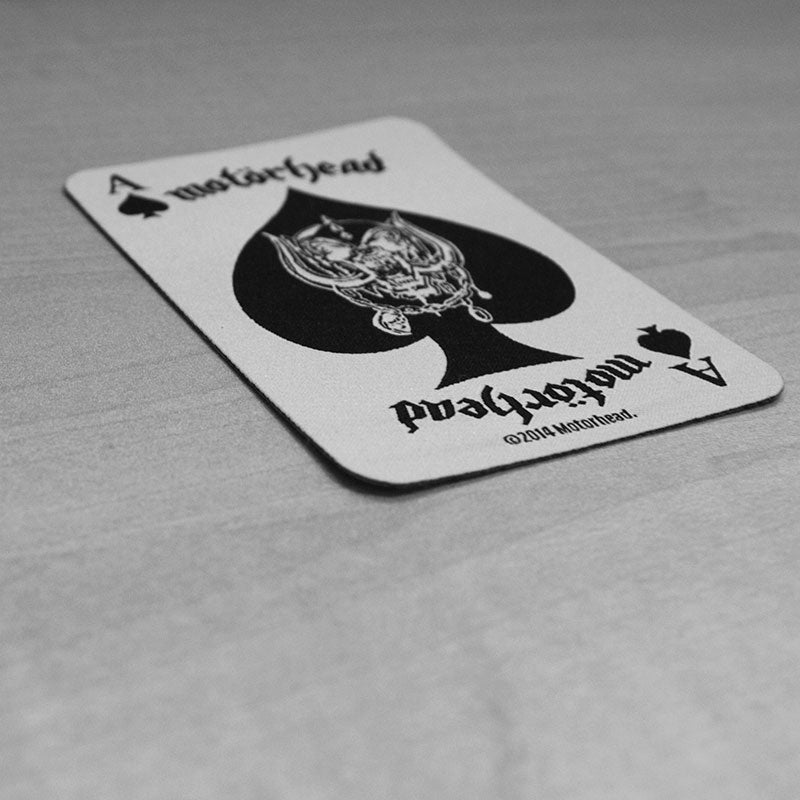Motorhead - Ace of Spades Playing Card (Woven Patch)