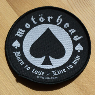 Motorhead - Born to Lose, Live to Win (Woven Patch)