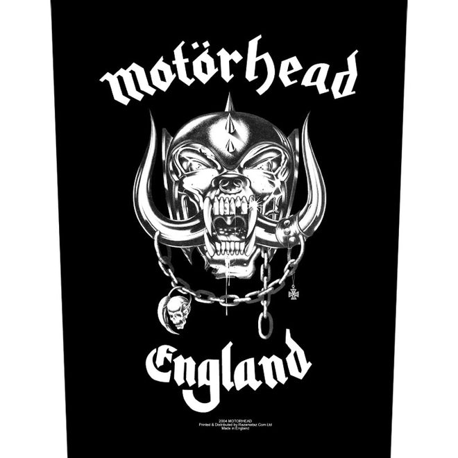 Motorhead - England (Backpatch)