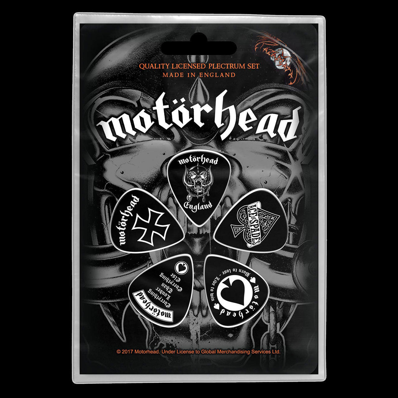 Motorhead - England (Plectrum Pack)