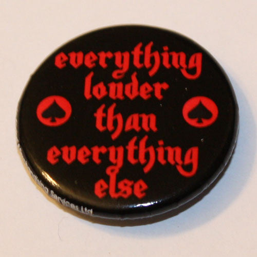 Motorhead - Everything Louder Than Everything Else (Red) (Badge)