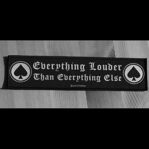 Motorhead - Everything Louder Than Everything Else (Superstrip) (Backpatch)