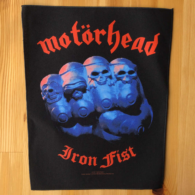 Motorhead - Iron Fist (Backpatch)