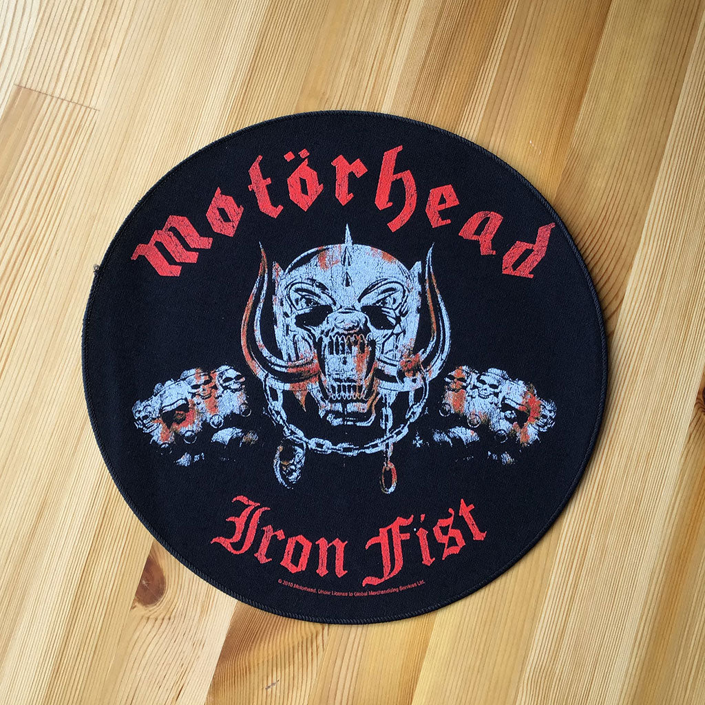 Motorhead - Iron Fist Snaggletooth (Backpatch)