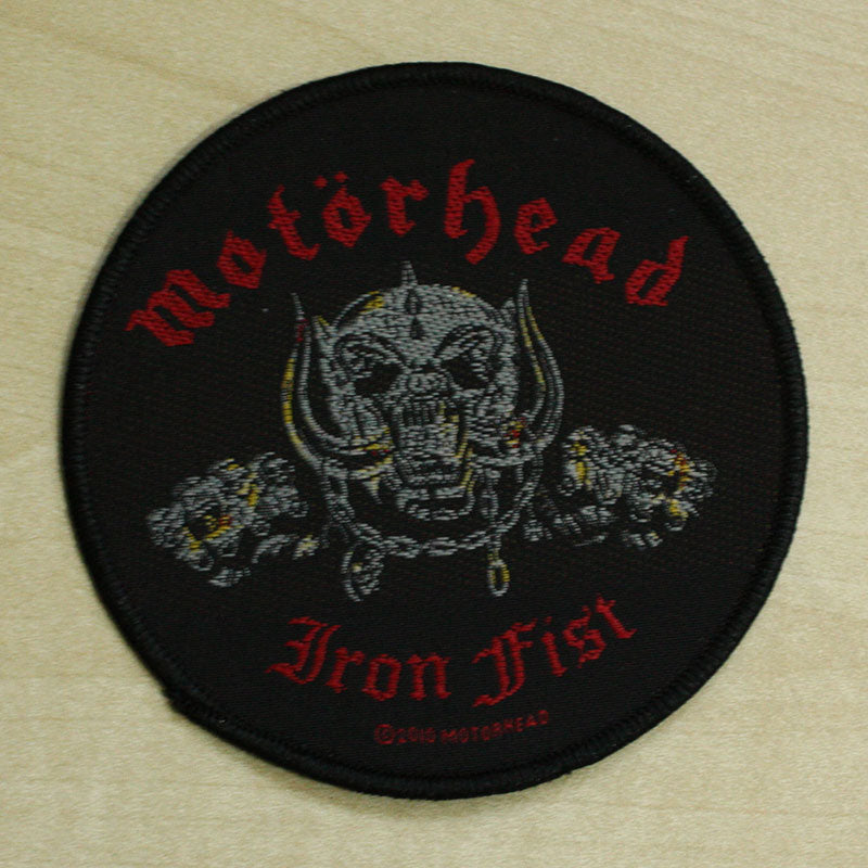 Motorhead - Iron Fist Snaggletooth (Woven Patch)