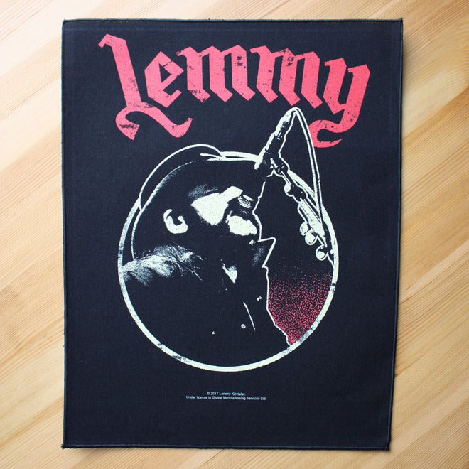 Motorhead - Lemmy: Microphone (Backpatch)