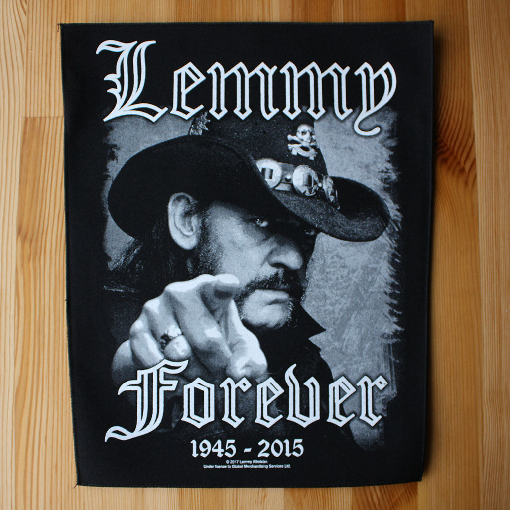 Motorhead - Lemmy Forever (Backpatch)