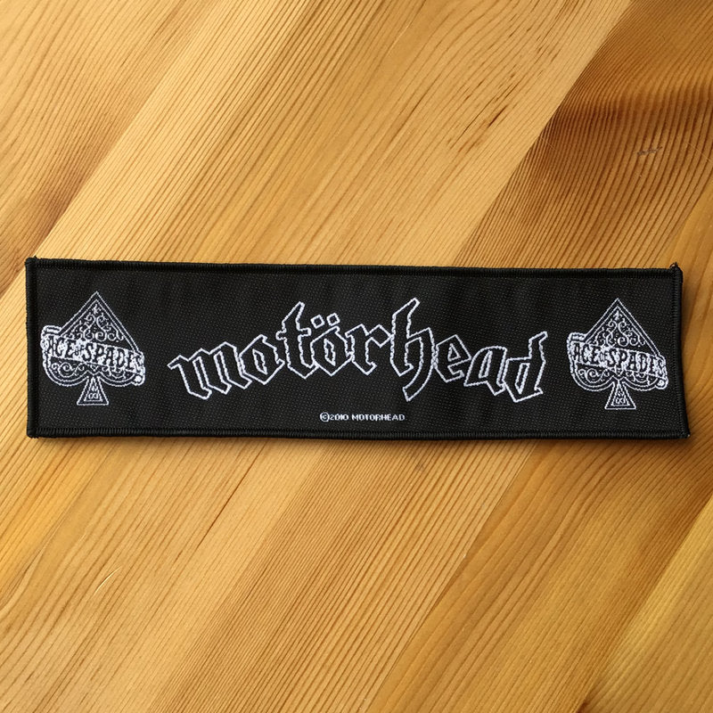 Motorhead - Logo & Ace of Spades (Superstrip) (Woven Patch)