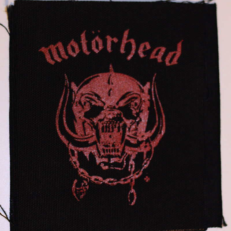 Motorhead - Red Logo & Snaggletooth (Printed Patch)