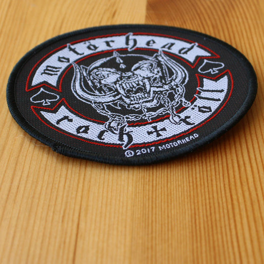 Motorhead - Rock & Roll (Biker) (Woven Patch)