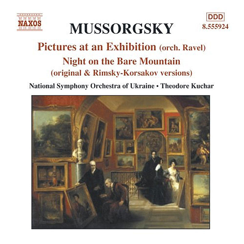 Mussorgsky - Pictures at an Exhibition / Night on the Bare Mountain (National Symphony Orchestra of Ukraine, Kuchar) (CD)