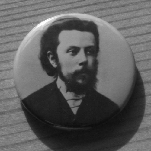 Mussorgsky - 1865 Portrait (Badge)