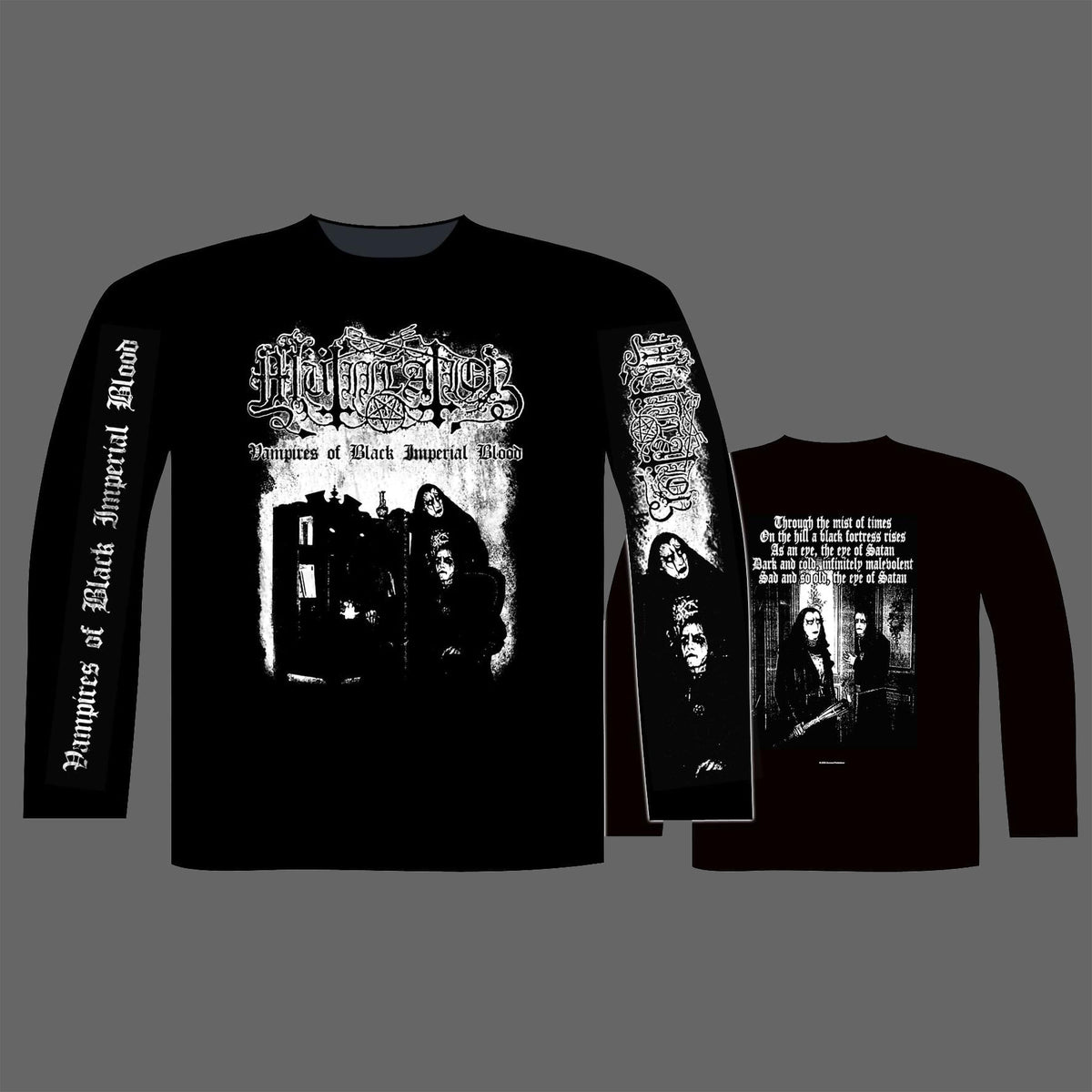 Mutiilation - Vampires of Black Imperial Blood (Long Sleeve T-Shirt ...