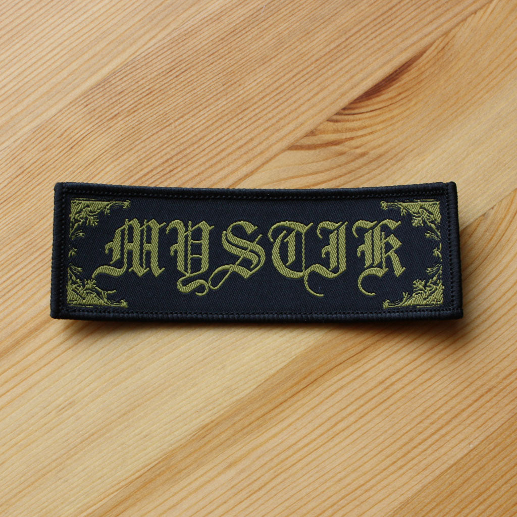 Mystik - Gold Logo (Woven Patch)