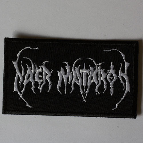 Naer Mataron - White Logo (Embroidered Patch)