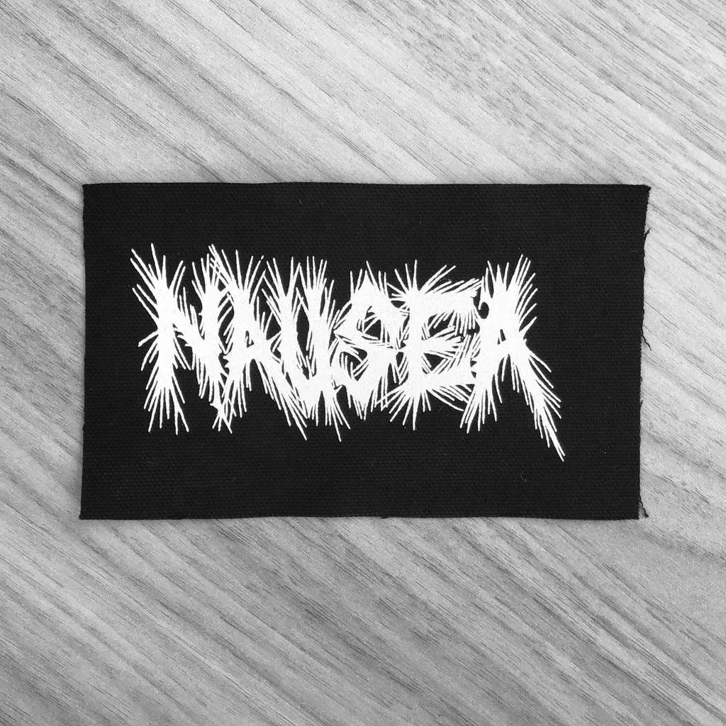 Nausea - Logo (Printed Patch)