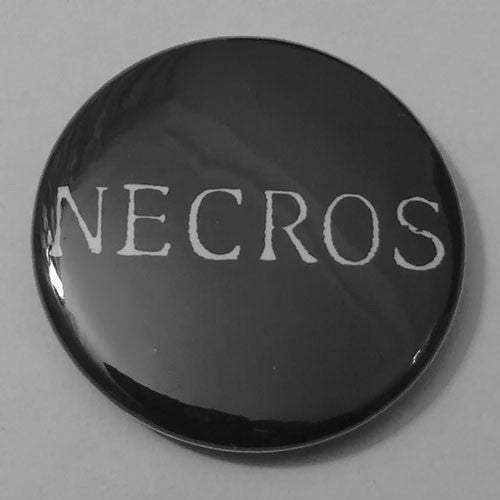 Necros - White Logo (Badge)