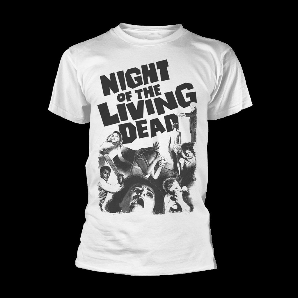 Night of the Living Dead (1968) (White) (T-Shirt)