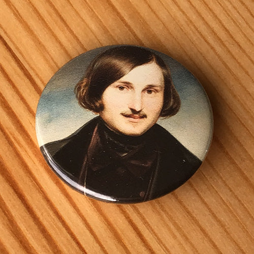Nikolai Gogol (1840 Portrait) (Badge)