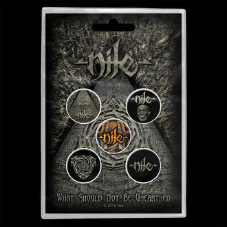 Nile - What Should Not Be Unearthed (Badge Pack)