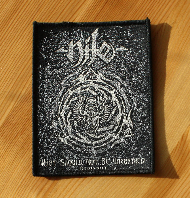 Nile - What Should Not Be Unearthed (Woven Patch)