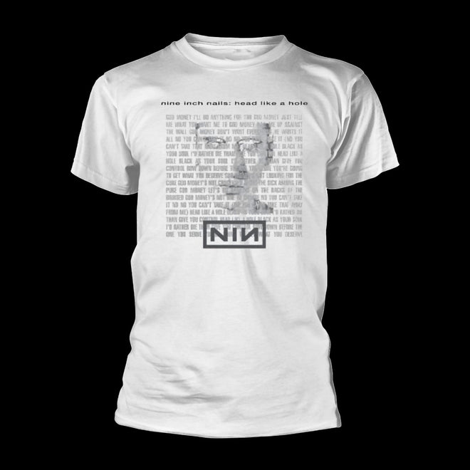 Nine Inch Nails - Head Like a Hole (White) (T-Shirt)