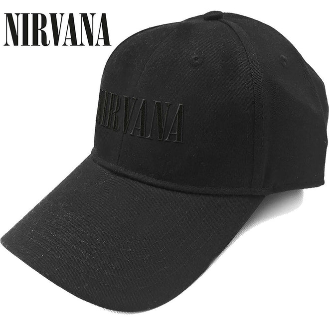 Nirvana - Black Logo (Cap)