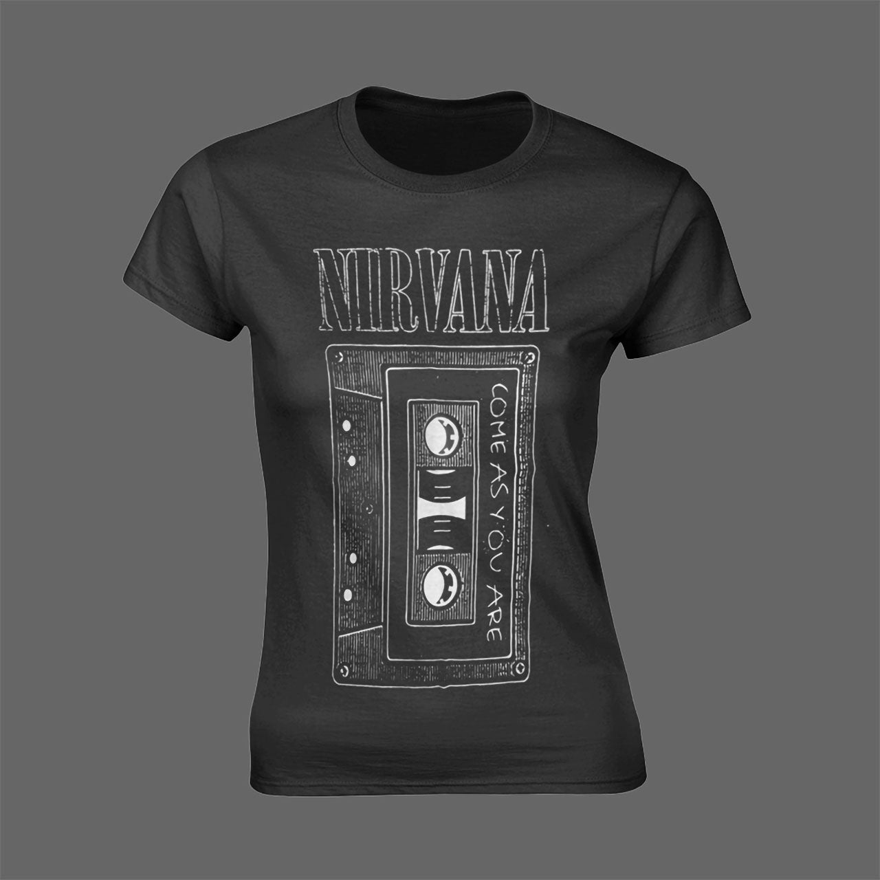 Nirvana - Come as You Are (Tape) (Women's T-Shirt)