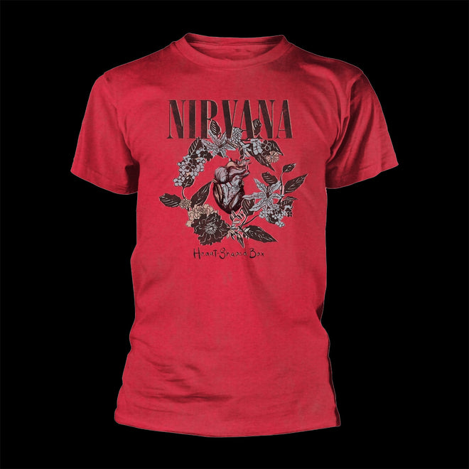 Nirvana - Heart-Shaped Box (Red) (T-Shirt)