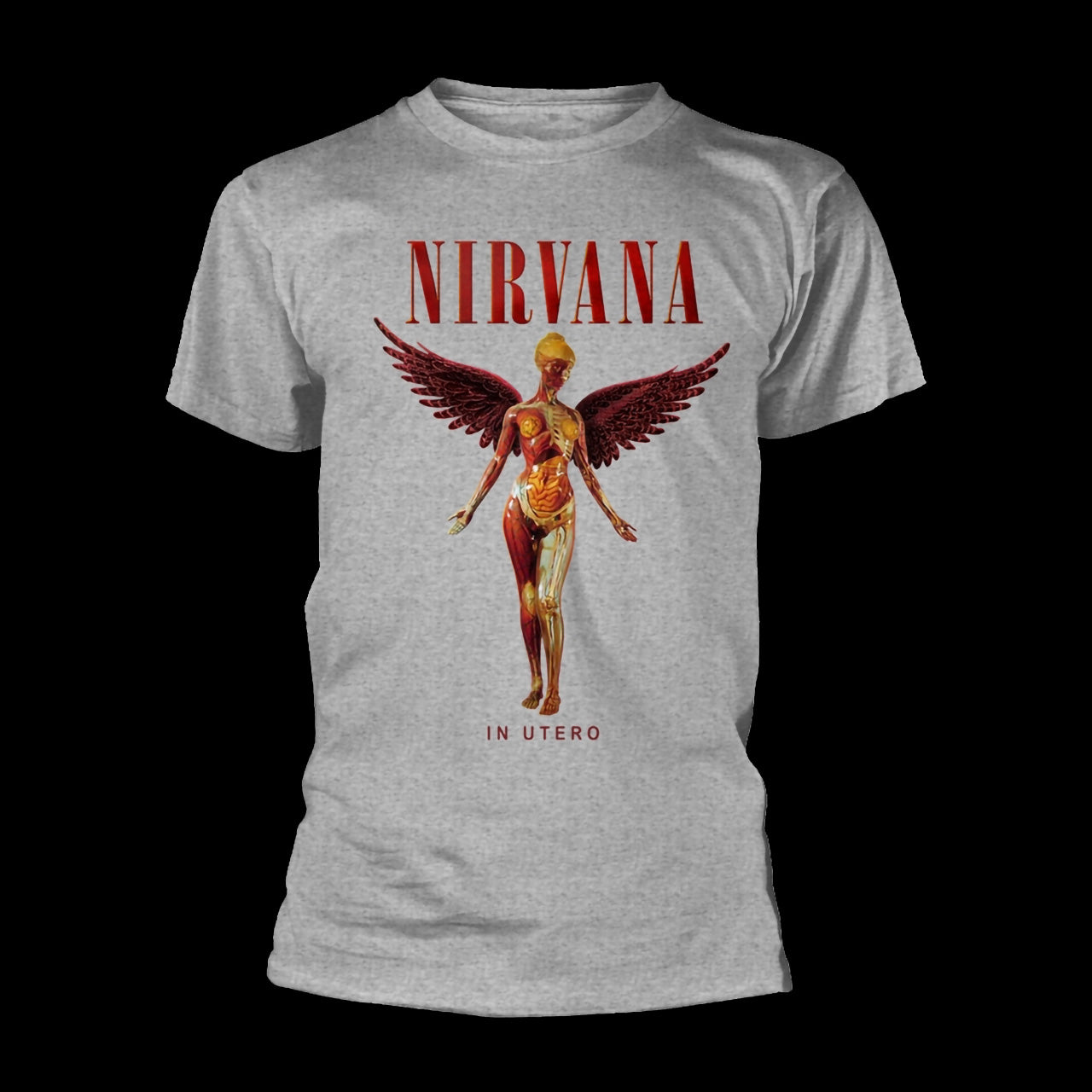 Nirvana - In Utero (Grey) (T-Shirt)
