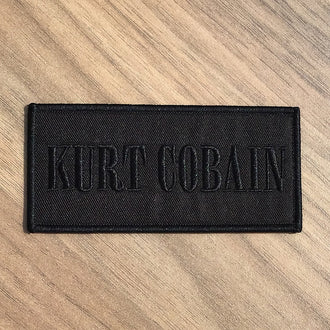 Nirvana - Kurt Cobain (Black) (Embroidered Patch)