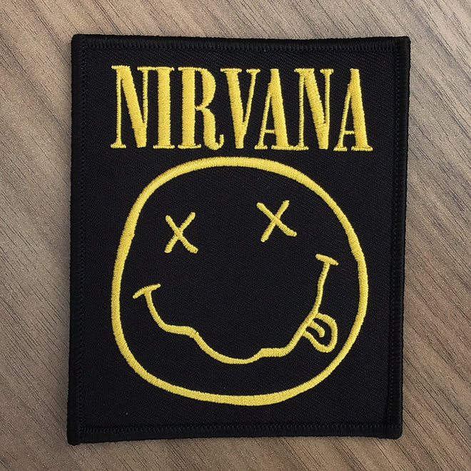 Nirvana - Smiley Face Logo (Embroidered Patch)