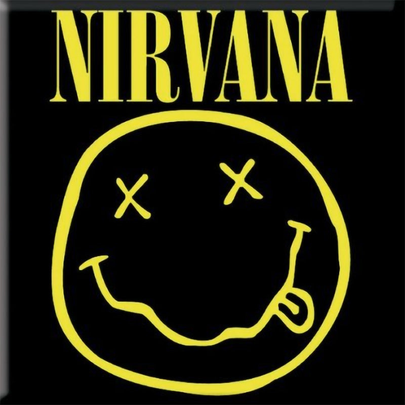 Nirvana - Smiley Face Logo (Magnet)