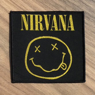 Nirvana - Smiley Face Logo (Woven Patch)