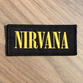 Nirvana - Yellow Logo (Embroidered Patch)