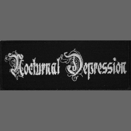 Nocturnal Depression - Logo (Embroidered Patch)