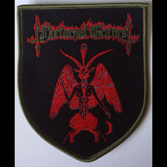 Nocturnal Graves - Baphomet Shield (Woven Patch)