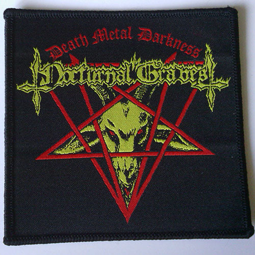 Nocturnal Graves - Death Metal Darkness (Woven Patch)