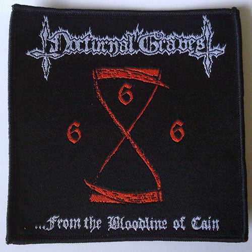 Nocturnal Graves - ...from the Bloodline of Cain (Woven Patch)