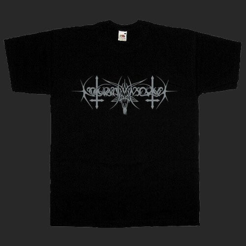 Nokturnal Mortum - Grey Goat Horns Logo (T-Shirt)