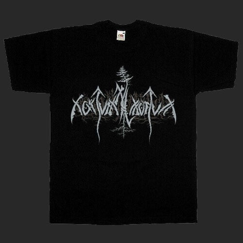 Nokturnal Mortum - Grey New Logo (T-Shirt)