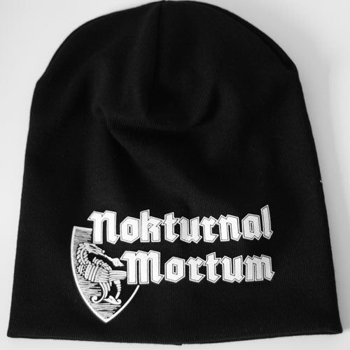 Nokturnal Mortum - White Logo (Beanie)