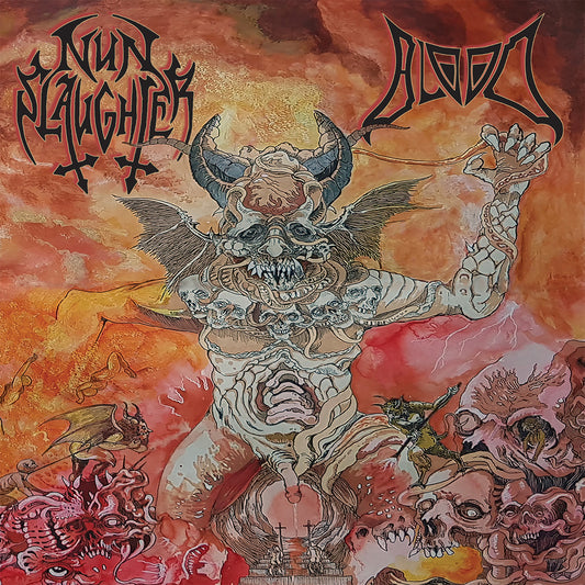 Nunslaughter / Blood - Split (CD)