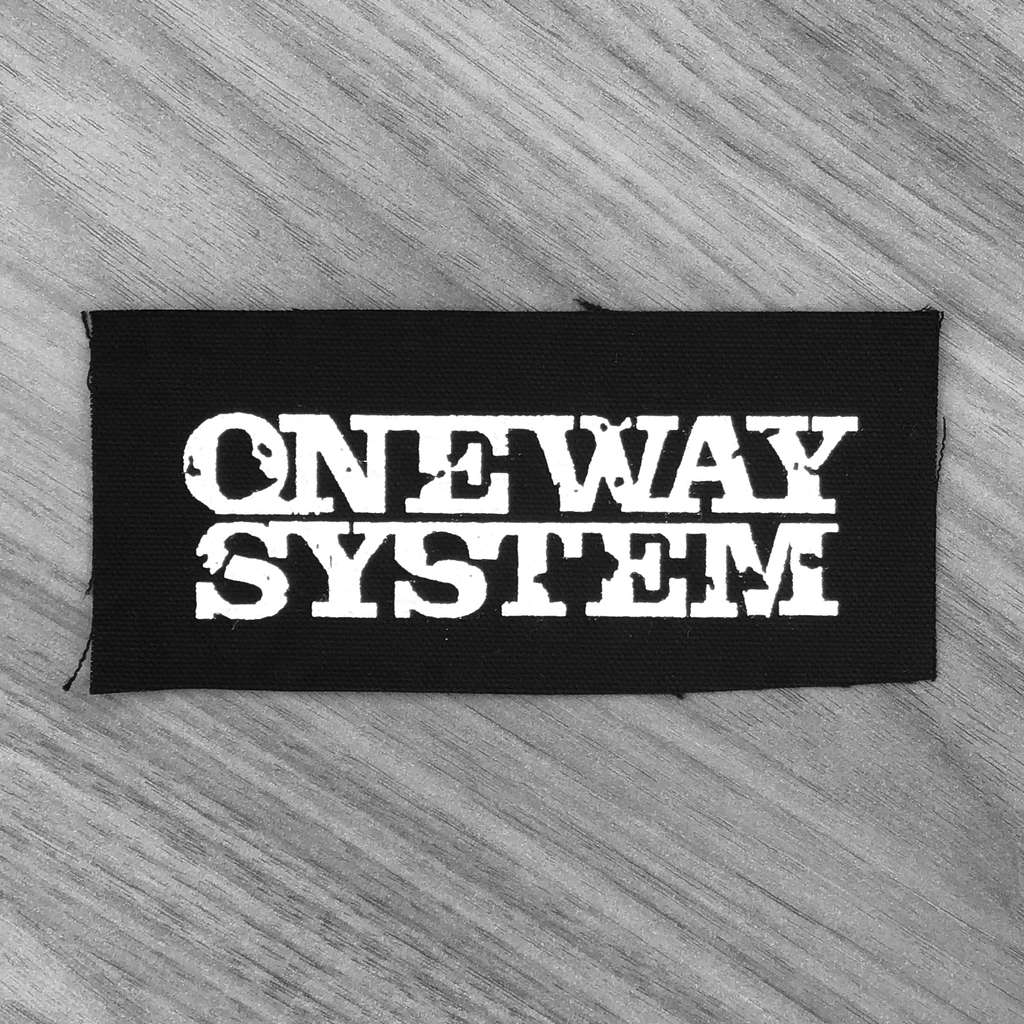 One Way System - Logo (Printed Patch) | Todestrieb
