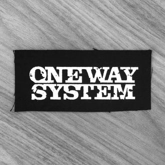 One Way System - Logo (Printed Patch)