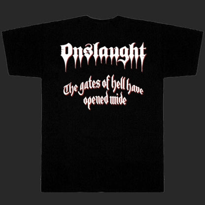 Onslaught - Power from Hell / The Gates of Hell Have Opened Wide (T-Shirt)